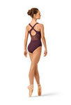 BLOCH GIRL'S CAMO PRINT WIDE STAP LEOTARD