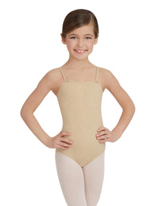 Capezio Girl's Team Nude Cami Leotard