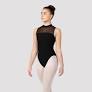 Bloch Women's Ruched Bodice Moch Neck Leotard