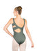 Ballet Rosa Women's Bianca Asymmetrical V Back Tank Leotard