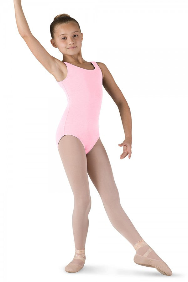Bloch Girl's Round Neck & Back Tank Leotard