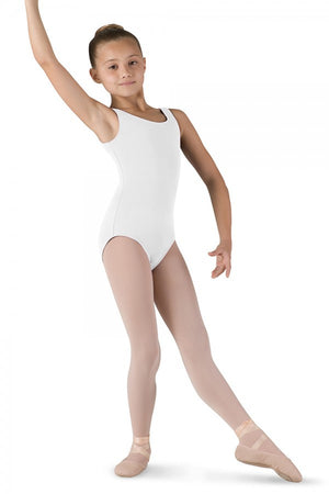 Bloch Girl's Round Neck & Back Tank Leotard