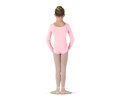 Bloch Women's Long Sleeve Round Neck Leotard