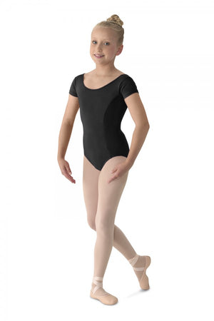 Mirella Girl's Cap Sleeve Leotard