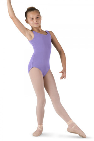 Bloch Girl's Round Neck & Back Tank Leotard
