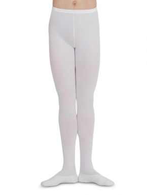 Capezio Men's White Tights