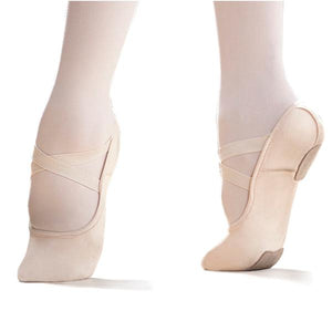 Capezio Women's Black Canvas Hanami Ballet Shoes