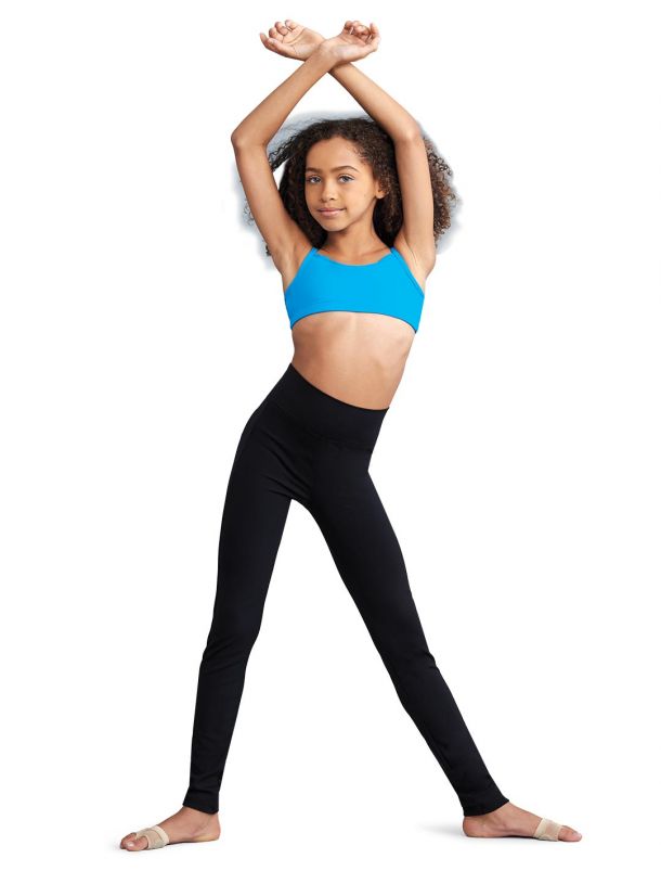 Capezio Girl's Black Active Leggings